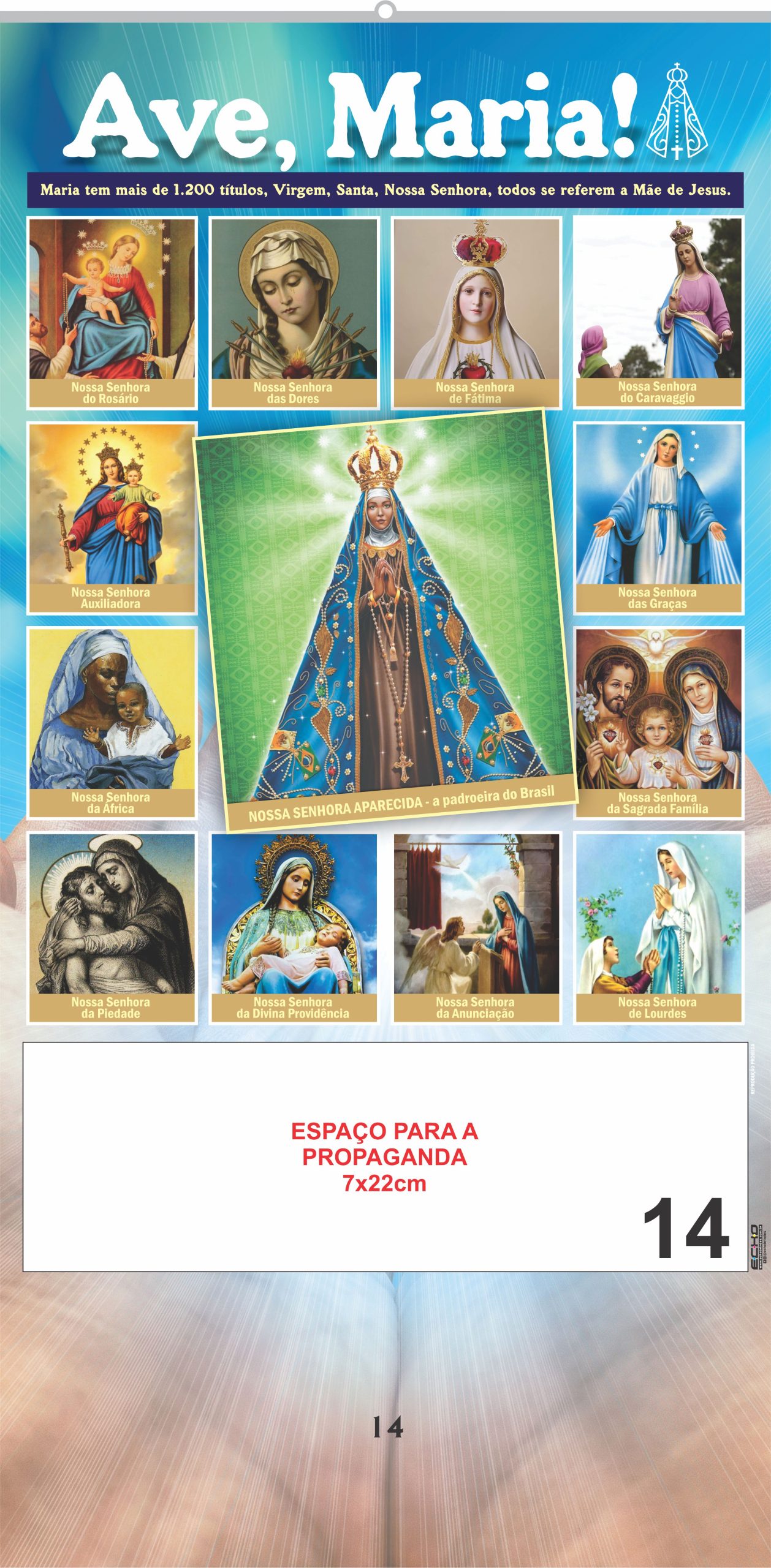 SERIE PLATINA 14 - AVE MARIA